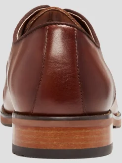 Dress & Formal Shoes|Oxfords-Florsheim Surge Leather Cap Toe Oxfords Black