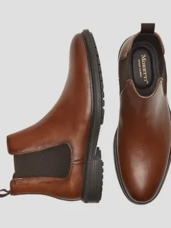 Boots-Moretti Tatum Chelsea Boots Cognac