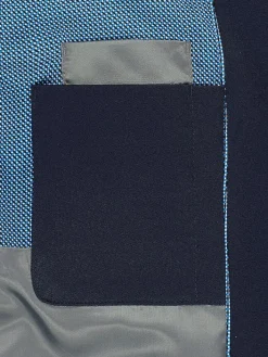 Big & Tall Sport Coats|Blazers-Haggar The Active Series&trade; Tailored Fit Stretch Blazer Black Solid