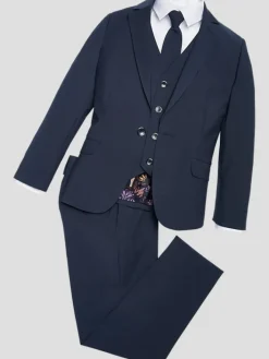 Boys Clothing-Peanut Butter Collection Toddler's Slim Fit Suit Black