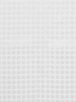 Formal Accessories|Pocket Squares-Joseph Abboud Tonal Medallion Pocket Square White