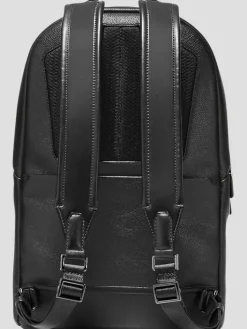 Travel & Luggage-Cole Haan Triboro Leather Backpack Black