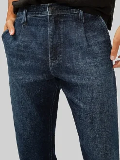 Casual Pants & Chinos|Casual Pants & Chinos-Silver Jeans Trouser Leg Jeans Dark Wash