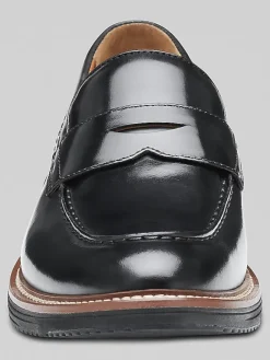 Loafers & Slip-ons|Casual Shoes-Johnston &Amp; Murphy Upton Penny Loafers Black