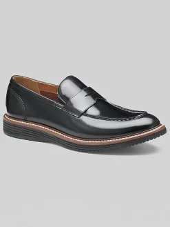 Loafers & Slip-ons|Casual Shoes-Johnston &Amp; Murphy Upton Penny Loafers Black