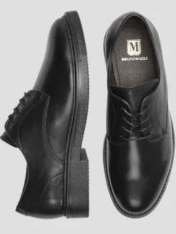 Oxfords|Dress & Formal Shoes-Bruno Magli Vince Plain Toe Oxfords Black