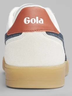 Sneakers|Casual Shoes-Gola Viper T-Toe Gum Bottom Sneakers White