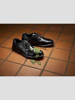 Casual Shoes|Casual Shoes-Nunn Bush Wade Work Plain Toe Oxfords Black