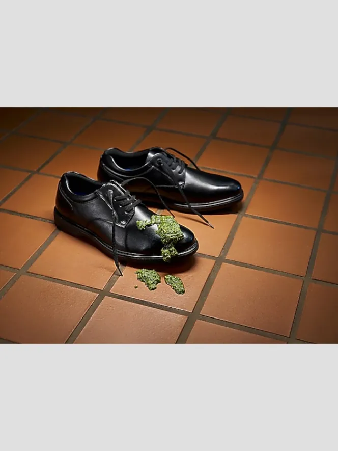 Casual Shoes|Casual Shoes-Nunn Bush Wade Work Plain Toe Oxfords Black