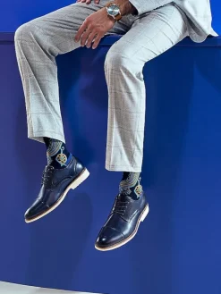 Dress & Formal Shoes-Stacy Adams Wesbridge Cap Toe Lace-Up Shoes Black