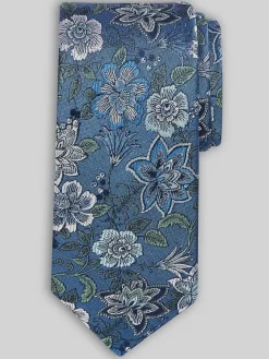 Ties-Joseph Abboud Woodland Floral Tie Brown