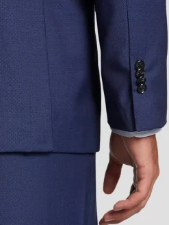 Suit Separates|3-piece Suits-Joseph Abboud Wool Modern Fit Suit Jacket Blue