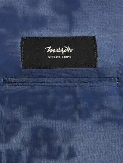 Suit Separates|3-piece Suits-Joseph Abboud Wool Modern Fit Suit Jacket Blue