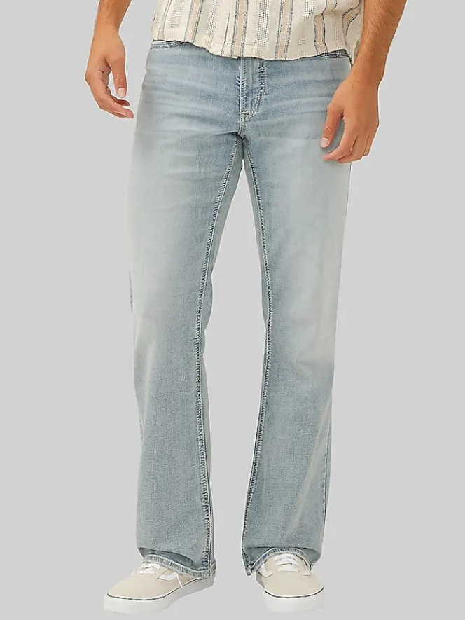 Jeans|Jeans-Silver Jeans Zac Relaxed Fit Jeans Light Wash