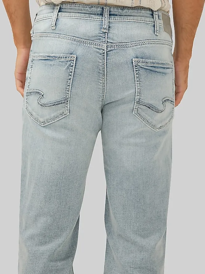 Jeans|Jeans-Silver Jeans Zac Relaxed Fit Jeans Light Wash