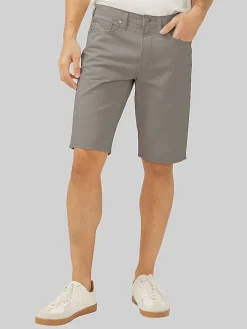 Shorts|Shorts-Silver Jeans Zac Relaxed Fit Shorts Med Gray