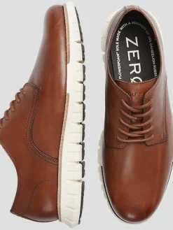 Oxfords|Sneakers-Cole Haan Zerogrand Remastered Plain Toe Oxford Dress Sneakers Black