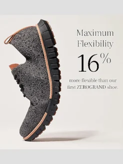 Oxfords|Sneakers-Cole Haan Zerogrand Remastered Plain Toe Oxford Dress Sneakers Black